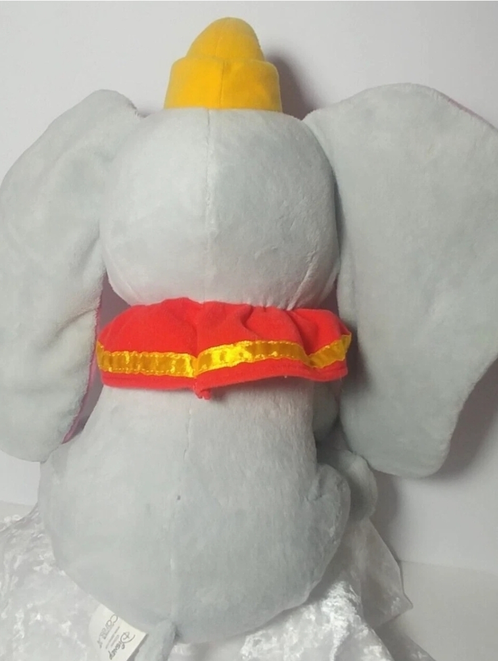 Disney Plush Dumbo the Flying Elephant Kohls Cares Stuffed Animal Toy 12" 2014 - Picture 8 of 10